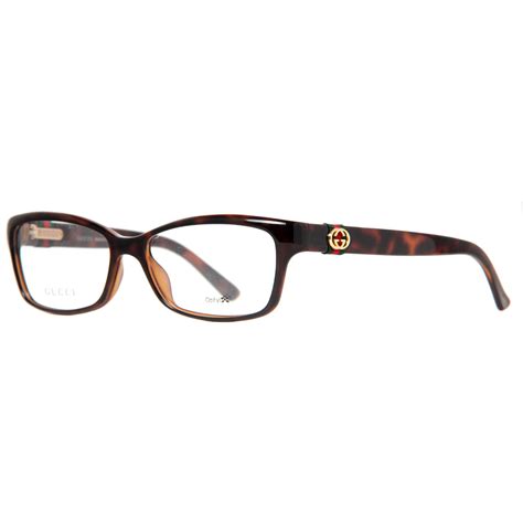 NIB Gucci GG 3717 Brown Havana Acetate Unisex Eyeglasses 